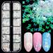 Iridescent Mermaid Flakes Nail Glitter CHANGAR Holographic Nail Sequins Colorful Flakes Nail Art Sticker Decals Decoration for Face Body Eyes - Buy Online on GoSupps.com