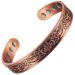 Red copper magnetic bracelet for men and women European and American retro energy health bracelet