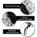 Fuyamp 2 Packs Satin Sleep Cap Adjustable Silky Sleep Bonnet for Women Long Curly Hair Double-Sided Waterproof Satin Hair Cap Extra Large Sleep Satin Bonnet for Women Girls Sleeping Grey+Black - Buy Online on GoSupps.com
