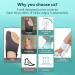 Bunion Corrector for Women Men - Adjustable Splint for Bunion Relief with Toe Separators - Orthopedic Toe Straightener Set - 2 Pairs Silicone Straighteners - 3 Pairs Spacer Included - Buy Online on GoSupps.com