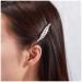 Cimenexe Vintage Pearl Hair Clip Leaf Hair Barrette Pearl Leaf Hairpin Gold Pearl Hair Pins Clips Multi Pearl Headwear Decorative Hair Accessories Jewelry for Women and Girls
