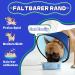Buy Supet Dog Breaker Soft Collar - Adjustable Leak Protection Tape Eco-Friendly Breathable XL (35-40cm) - Ideal for Post-Op Recovery - Buy Online on GoSupps.com