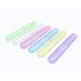 6 Pack Travel Toothbrush Case, Plastic Portable Toothbrush Holder for Traveling, Camping, Business, Home, School.