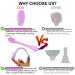 2pcs Mask Applicator and 2-in-1 Bath/Shampoo Brush Set - Buy Online on GoSupps.com