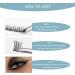 SISILILY Cluster Lashes 72 Individual C D Curl DIY Extensions - 10-16mm Length (DM14-mix) - Buy Online on GoSupps.com