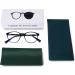 Shop Cvantus Blue Light Glasses for Men & Women - Round Design Glare-Free Medium Size - Blue-Light Brille Soec 101 C1 - Buy Online on GoSupps.com