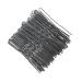 YUNAI 3'' Black Waved Hair Pins 300Pcs with Box - U Shape Hair Clips for Women and Girls - Buy Online on GoSupps.com