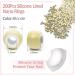 Vlasy Nano Beads Silicone Lined 3.0mm 200PCS + Hair Extension Loop Needle Threaders Set - Blonde Hair Extensions/Tinsel - Buy Online on GoSupps.com