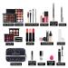 Brilliantday 24-Piece Multi-Purpose Make-Up Set | All-in-One Gift Set for Women & Girls | Highly Pigmented Cosmetics Palette Lip Gloss Blush & Eyeshadow - Buy Online on GoSupps.com