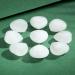 Xiannvxi 5pcs Clear Quartz Crystal Heart Stones - Healing Gemstones for Love Meditation & Reiki | Natural Palm Bag - Buy Online on GoSupps.com