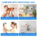 Cyitong Nano Double Sided Tape Heavy Duty  Multipurpose Removable Mounting Tape Adhesive Grip Reusable Strong Sticky Wall Tape Strips Transparent Tape Poster Carpet Tape for Paste Items Household  16.5'x1.18x1/12 - Buy Online on GoSupps.com