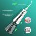TUREWELL Water Flosser - 300ML Portable Teeth Cleaner 6 Modes IPX7 Waterproof Oral Irrigator for Travel & Home - Ideal for Braces (White - Buy Online on GoSupps.com