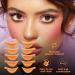 Libeauty Lash Lift Shields - 10pcs Silicone Pads for Eyelash Perm in 5 Sizes - Reusable Lash Lifting Rods (Orange) - Buy Online on GoSupps.com