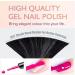 Glitter Nail Polish Shiny Silvery Golden Nail Varnish Champagne Gold Quick Dry Super Sparkling Long Lasting No Need Cure Easy to Apply DIY at Home Manicure Gift for Women & Girls - Buy Online on GoSupps.com