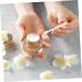  Beatifufu Set of 6 Rose-Shaped Cream Spoons for Face Masks - Buy Online on GoSupps.com