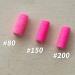 Lot de 50 bandes abrasives professionnelles pour nail art et 1 mandrin pour manucure en gel acrylique accessoires de manucure 80 points - Buy Online on GoSupps.com