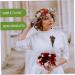 1 Set 100pcs Diy Corsage Material Plant Magnets Boutonniere Flower Brooch Accessories T-shape Brooch - Buy Online on GoSupps.com