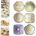 Zerodeko 6pcs Ceramic Saucer Mini Serving Dish Seasoning Bowl Dipping Sauce Plates para Mini Postres Small Ceramic Dish Seasoning Dish Sauce Bowl Dip Dishes Dipping Dish Ceramics re-usable - Buy Online on GoSupps.com