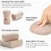 Arteza Kids Air-Dry Modeling Clay Kit - Handprint, Baby Footprint, and Paw Print Keepsake with Sandy Clay Tools - Kids Crafts and Sensory Play - Pack of 2 - Buy Online on GoSupps.com