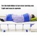 Patient Transfer Sheet Patient Positioning Bed Pad with 4 Fixed Straps and Handles Middle Hollow Design and Soft Skin Friendly Fabric 80kg Load and Sturdy for Obese Elderly Patients Medium - Buy Online on GoSupps.com
