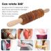 Cellulite Trigger Point Massage Tool - 10 Roll Hand-Held Lymphatic Drainage for Muscle & Fascia Relaxation | 360 Massager for Arms Legs Thighs Buttocks & Waist - Buy Online on GoSupps.com