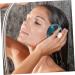 BCOATH Shampoo Hair Massager - Portable Scalp Massager & Head Accessory for Daily Use - Green 9x8cm - Ideal for Home & Hotels | International Shipping Available - Buy Online on GoSupps.com