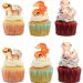 18pcs Leopard Gecko Cupcake Toppers for Boys Girls Cute Reptile Birthday Party Decorations Lizard Party Supplies Reptile Pet Cake Decorations - Buy Online on GoSupps.com