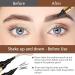  HENGBIRD Magic Eyebrow Pencil 2 in 1 3D Upgrade Multifunction Microblading Eyebrow Precise Eyebrow Pencil with 4 Tips Durable Natural Eyebrow Pencil (Dark Brown) - Buy Online on GoSupps.com