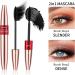 Mascara Lengthening Waterproof Long Lasting Silky Lash Eyelashes Extension Non-Smudged Sweatproof Non-Caking Eye Make Up Lasts All Day Long - Buy Online on GoSupps.com