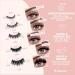 Magnetic Eyelashes with Eyeliner Kit - Magnetic False Eyelashes Multipack with Reusable Natural Magnetic Lashes - 5 Pairs Magnetic Fake Eyelashes Free Applicator Mirror & Protective Gift Storage Box - Buy Online on GoSupps.com