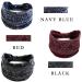 Boho Floral Print Wide Headbands for Women - Elastic Hair Wraps for Running & Yoga (Set of 3 Colors) - Buy Online on GoSupps.com