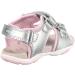 Geox Girl's B Sandal Agasim 7 UK - Silver Pink | Breathable Comfort for Active Kids - Buy Online on GoSupps.com