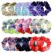 Allring 2-Piece Colored Hair Tie Set - Scrunchy & Elastic Bands for Women & Girls | Perfect Ponytail Accessories - Buy Online on GoSupps.com