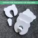 Kids Foam Door Stop 6PC Set - Baby Safety Finger Guard (White) - Buy Online on GoSupps.com