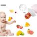 Baby Fruit Feeder Pacifier - Soft Silicone Teether for Teething Relief | Pink | 0-18 Months - Buy Online on GoSupps.com