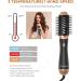 6 in 1 Air Styler - Versatile Airstyler with 6 Attachments for Drying Smoothing Curling & Volume - Black | Perfect for All Hair Types - Buy Online on GoSupps.com