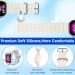 Motion Sickness Bands for Apple Watch - Soft Silicone Wristbands for Sea Sickness | 38mm 40mm 41mm 42mm 44mm 45mm 49mm - Pink/Starlight Colors - Buy Online on GoSupps.com