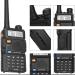 BAOFENG UV-5R Dual Band Two Way Radio (Black) 144-148MHz & 420-450MHz - Reliable Communication Solution - Buy Online on GoSupps.com