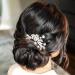 JYTDBCS Crystal Bride Wedding Hair Comb Hair Accessories with Bridal Rhinestone Side Combs for Women and Girls - Buy Online on GoSupps.com