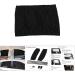2Pcs Car Side Window Sunshades - Adjustable Privacy Curtains for UV Rays Block, Breastfeeding, Sleeping, Changing, Camping - Buy Online on GoSupps.com
