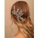 Deniferymakeup Bride Wedding Hair Combs Silver Rhinestone Headpiece Rhinestone Bridal Hair Accessories for Women and Girls (Silver) - Buy Online on GoSupps.com