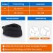 Willcom Neck Support for Pain Relief - Soft Neck Pillow for Sleep Vertebrae Alignment & Spine Pressure Relief - Comfort in Black - Buy Online on GoSupps.com