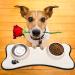 Bone Shape Dog Mat Set - Non-Slip Microfiber Pet Feeding Mats for Bowls - Water Absorbent & Embroidered - 2 Colors Available - Buy Online on GoSupps.com