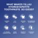 Hydroxyapatite Toothpaste Nano Hydroxy 7.5% Fluoride Free for Sensitive Teeth Enamel Protection Dent Whitening Remineralizing Nano Hydroxyapatite Toothpaste Dent Protection Fresh Breath - Buy Online on GoSupps.com