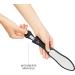 Buy Dynesse 3-in-1 Corneal Remover & Mini File - Professional Stainless Steel Hornhaut Tool | Premium Black Design - Buy Online on GoSupps.com