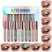 SUMEITANG 10 Colors Liquid Glitter Eyeshadow Set - Metallic Pigments for Sparkling Smokey Eye Looks - Long Lasting Waterproof Makeup Kit - Buy Online on GoSupps.com