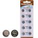 LR920GH Alkaline Button Cell 1.5V Battery Hi-Pro Strongest Leak-Proof Performance 10 Count (Pack of 1)
