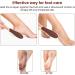 ONEBOOM Foot Files for Hard Skin Natural Foot Scraper with Wood Handle Hard Skin Remover Foot for Men and Women Double Sided Foot Scraper Hard Skin Remover to Eliminates Corns and Calluses - Buy Online on GoSupps.com
