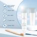 Snow Whitening Toothpaste Morning Frost - 3.4 oz | Fluoride-Free, Sulfate-Free, Non-GMO | Peppermint Flavored Oral Care Product | Pairs with Whitening Strips - Buy Online on GoSupps.com