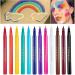 DekRion Liquid Eyeliner - Long-lasting Colored Eyeliner in DeepRed - Waterproof and High-pigmented - Eye Makeup Essential - Buy Online on GoSupps.com
